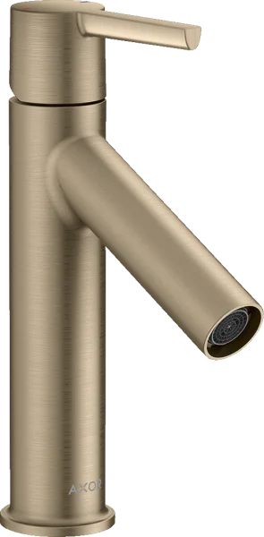 Axor Starck Single Lever Basin Mixer 100 Without Waste Brushed Nickel