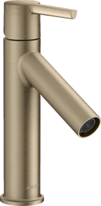 Axor Starck Single Lever Basin Mixer 100 Without Waste Brushed Nickel