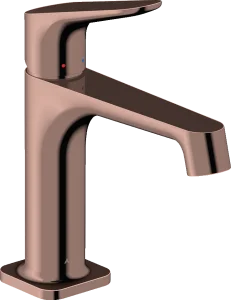 Axor Citterio M Single Lever Basin Mixer 100 With Pop-up Waste Polished Red Gold