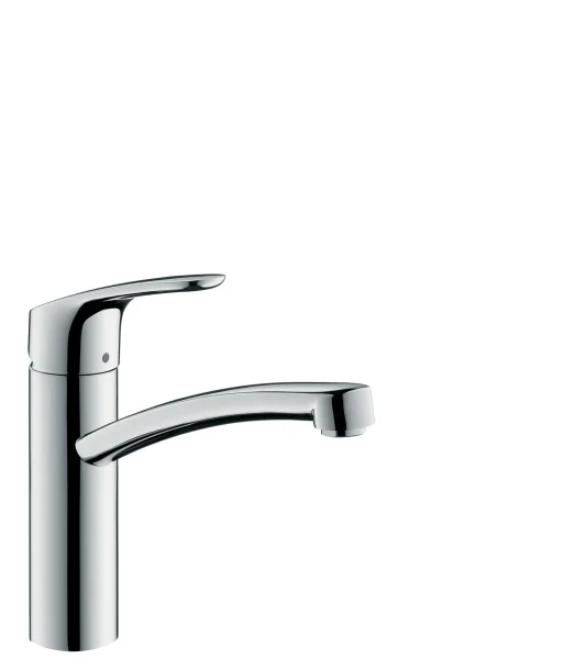 Hansgrohe Focus M41 Single Lever Kitchen Mixer 160 Ecosmart, Single Spray Mode Chrome