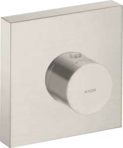 Axor Showersolutions Thermostatic Module 120/120 Square For Concealed Installation Stainless Steel