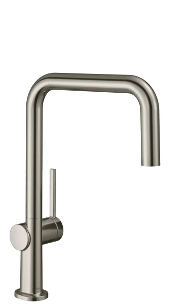 Hansgrohe Talis M54 Single Lever Kitchen Mixer U 220, Single Spray Mode Stainless Steel
