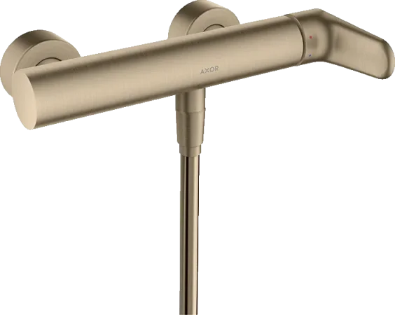 Axor Citterio M Single Lever Manual Shower Mixer For Exposed Installation Brushed Nickel product image - Image 1