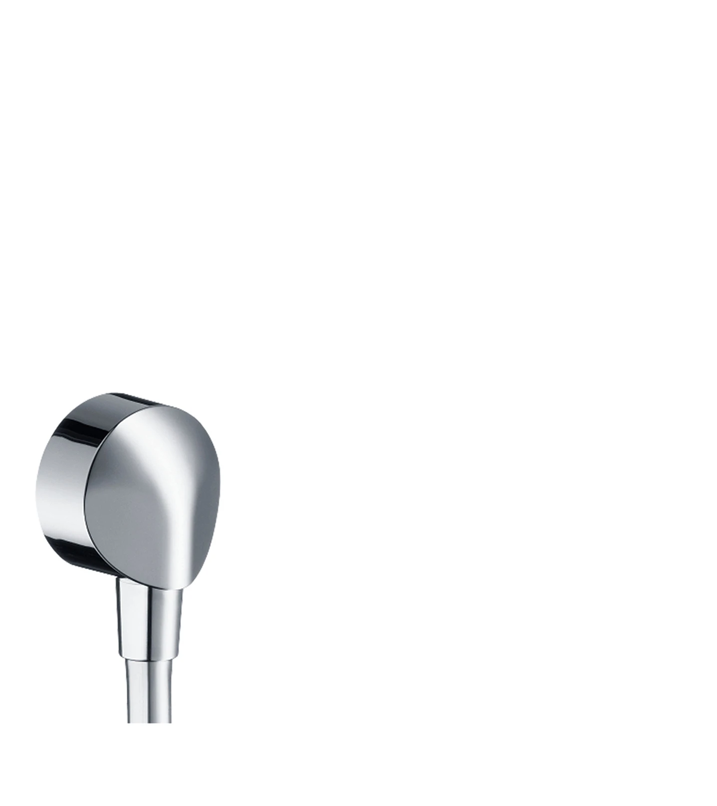 Hansgrohe Fixfit Wall Outlet E Without Non-return Valve Brushed Nickel