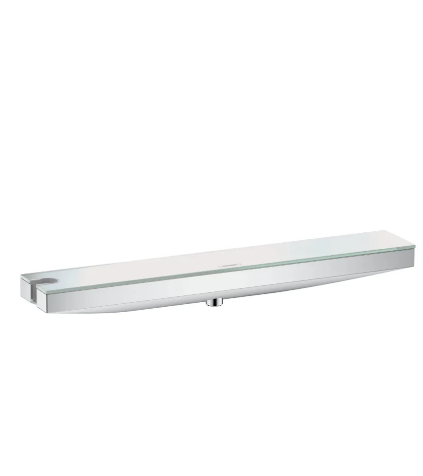 Hansgrohe Rainfinity Wall Outlet Porter 500 With Shower Holder Left And Shower Shelf Chrome product image - Image 1