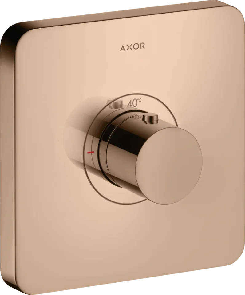 Axor Showerselect Thermostatic Mixer Highflow Softsquare For Concealed Installation product image - Image 1