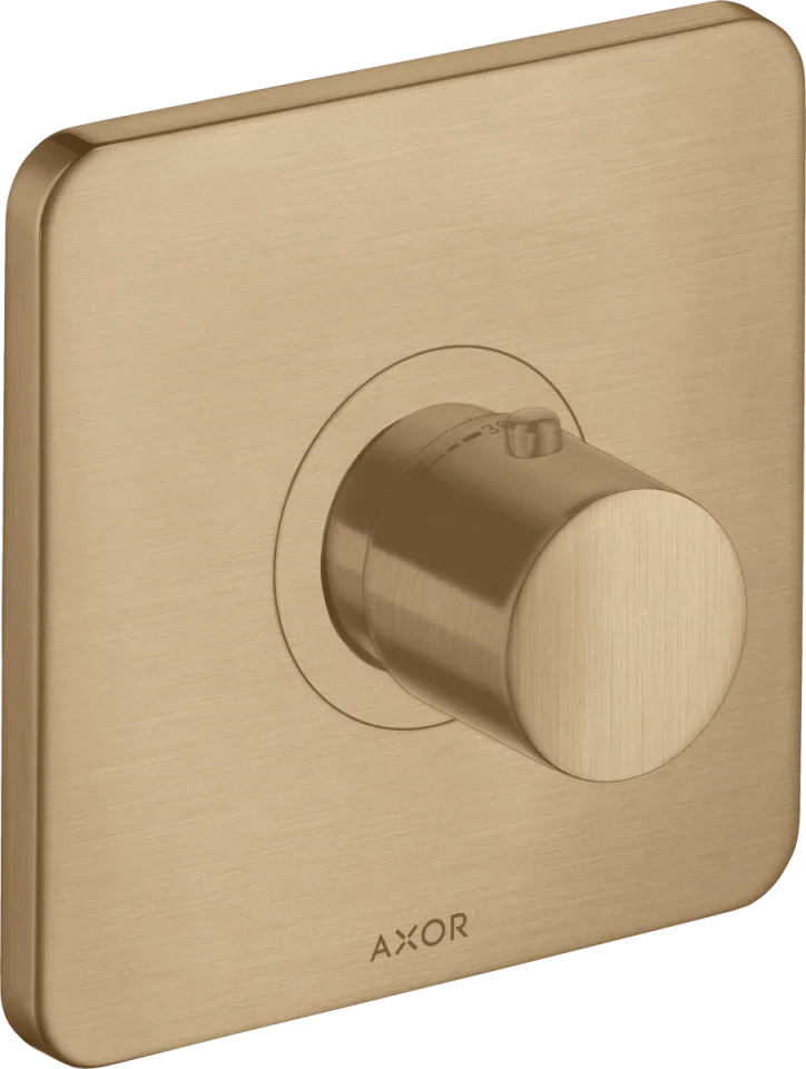 Axor Citterio M Thermostatic Mixer For Concealed Installation Brushed Bronze product image - Image 1