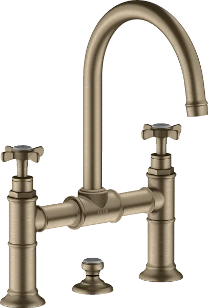 Axor Montreux Manual Mixers 350 X 304 X 112mm Nickel - Brushed
