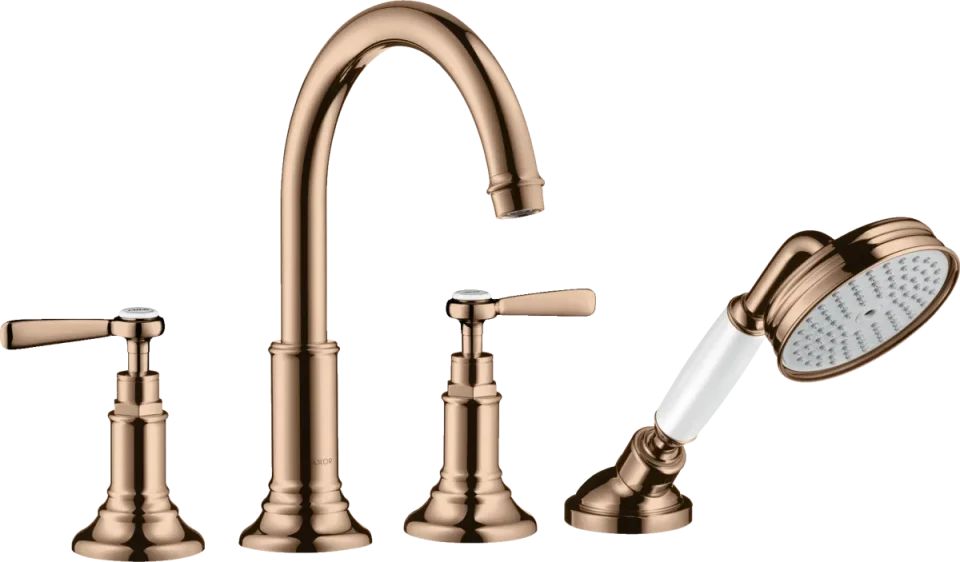 Axor Montreux 4-hole Rim-mounted Bath Mixer With Lever Handles product image - Image 1