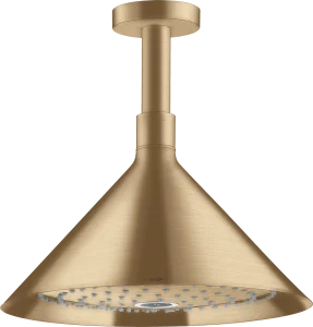 Axor Showers/front Overhead Shower 240 2jet With Ceiling Connector Brushed Bronze