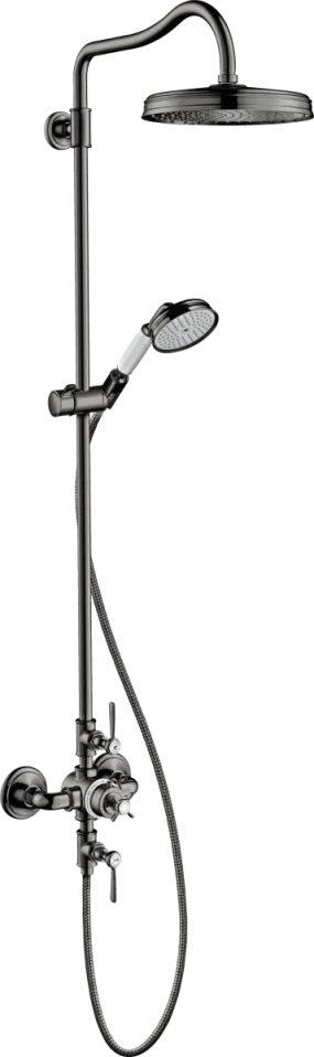 Axor Montreux Showerpipe With Thermostatic Mixer And 1jet Overhead Shower 240 product image - Image 1