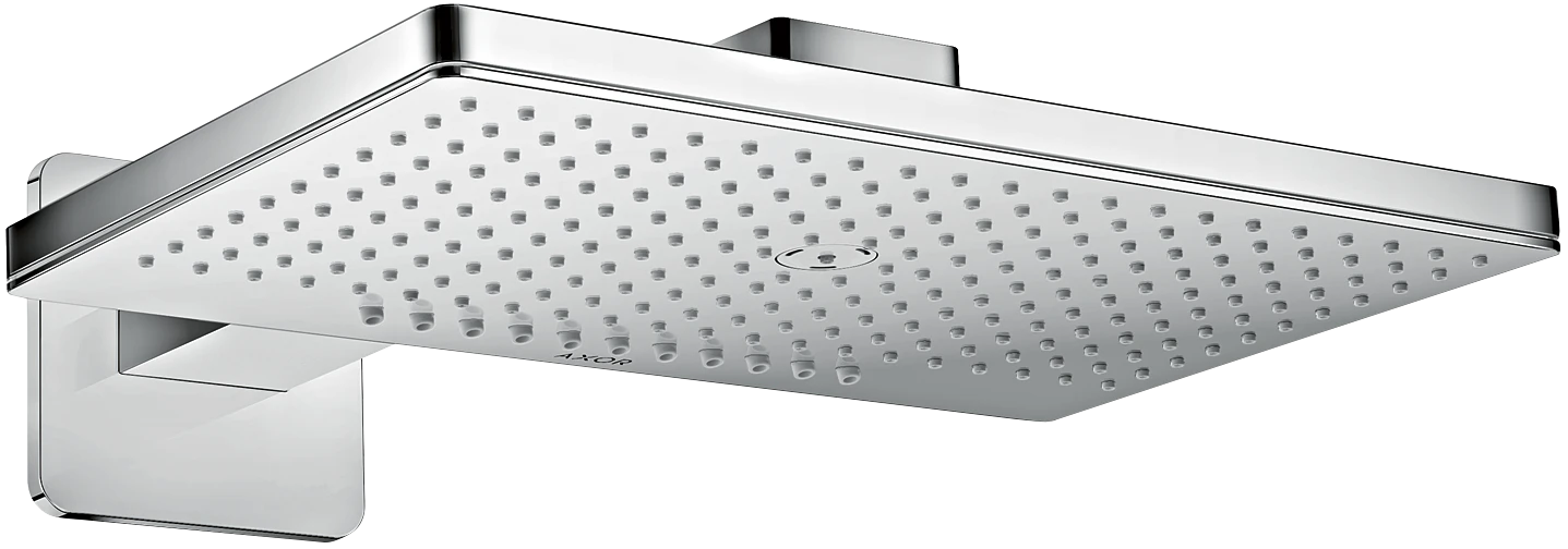 Axor Showersolutions Overhead Shower 460/300 2jet With Shower Arm And Softsquare Escutcheon Chrome