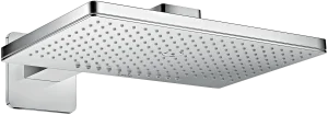 Axor Showersolutions Overhead Shower 460/300 2jet With Shower Arm And Softsquare Escutcheon Chrome