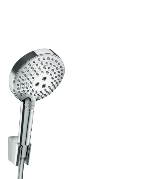 Hansgrohe Raindance Select S Shower Holder Set 120 3jet Powderrain With Shower Hose 125 Cm Chrome