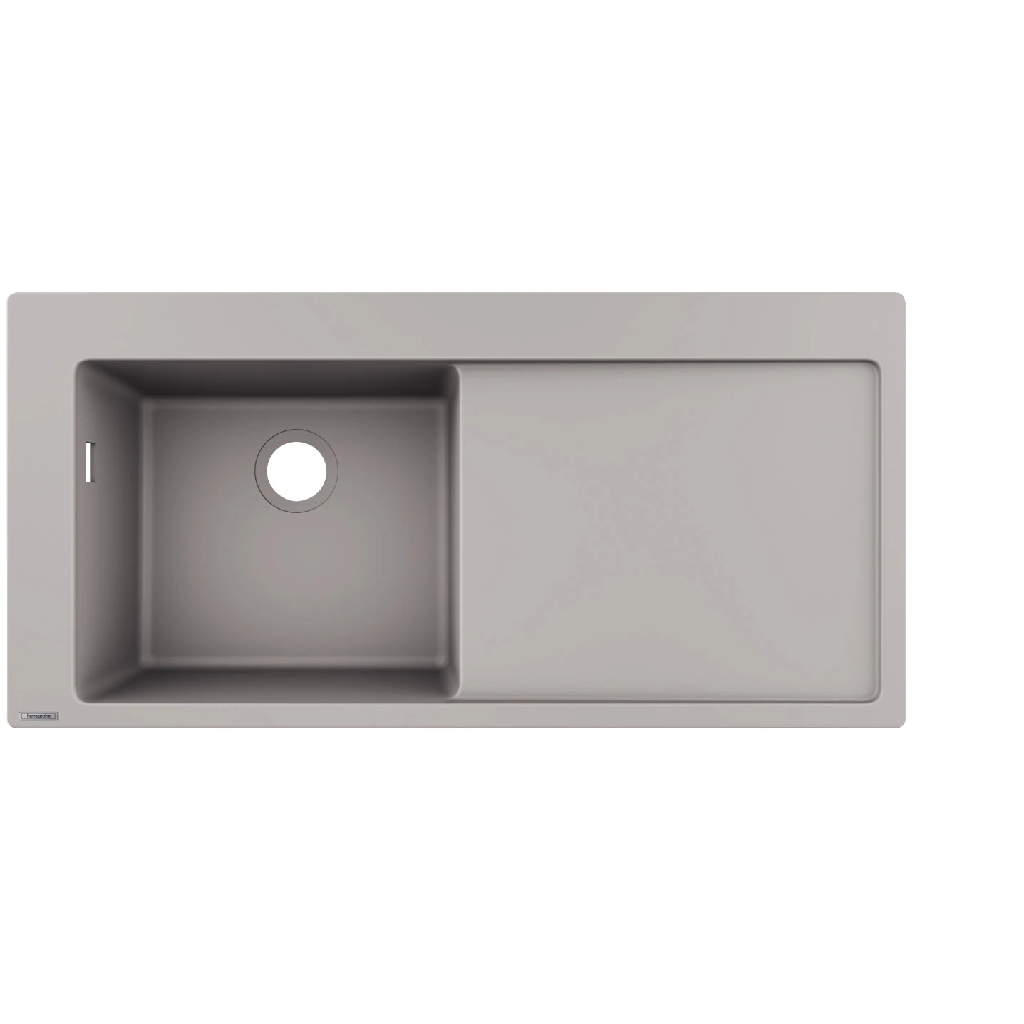 Hansgrohe S51 S5110-f450 Built-in Sink 450 With Drainer Grey