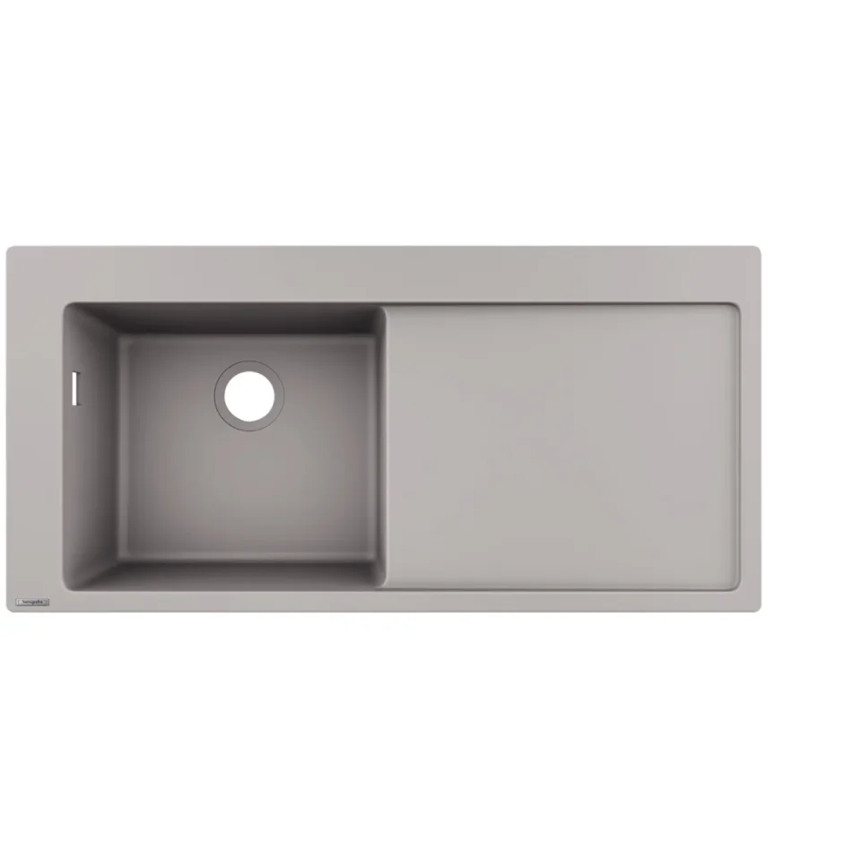 Hansgrohe S51 S5110-f450 Built-in Sink 450 With Drainer product image - Image 1