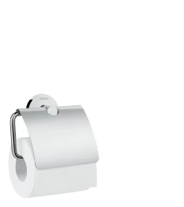 Hansgrohe Logis Universal Toilet Roll Holder With Cover Chrome