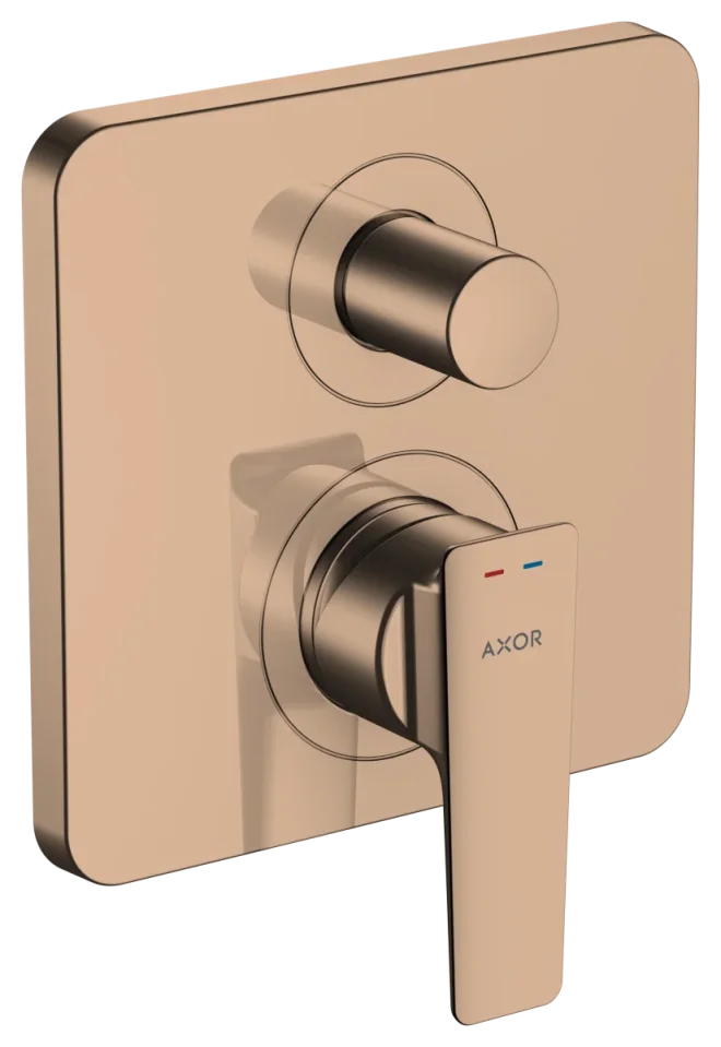 Axor Citterio E Single Lever Manual Bath Mixer For Concealed Installation With Integrated Backflow Prevention product image - Image 1