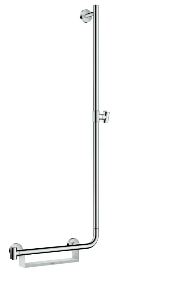 Hansgrohe Unica Shower Rail Comfort 110 Cm Right product image - Image 1