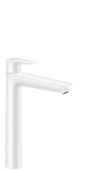 Hansgrohe Talis E Single Lever Basin Mixer 240 With Pop-up Waste Matt White