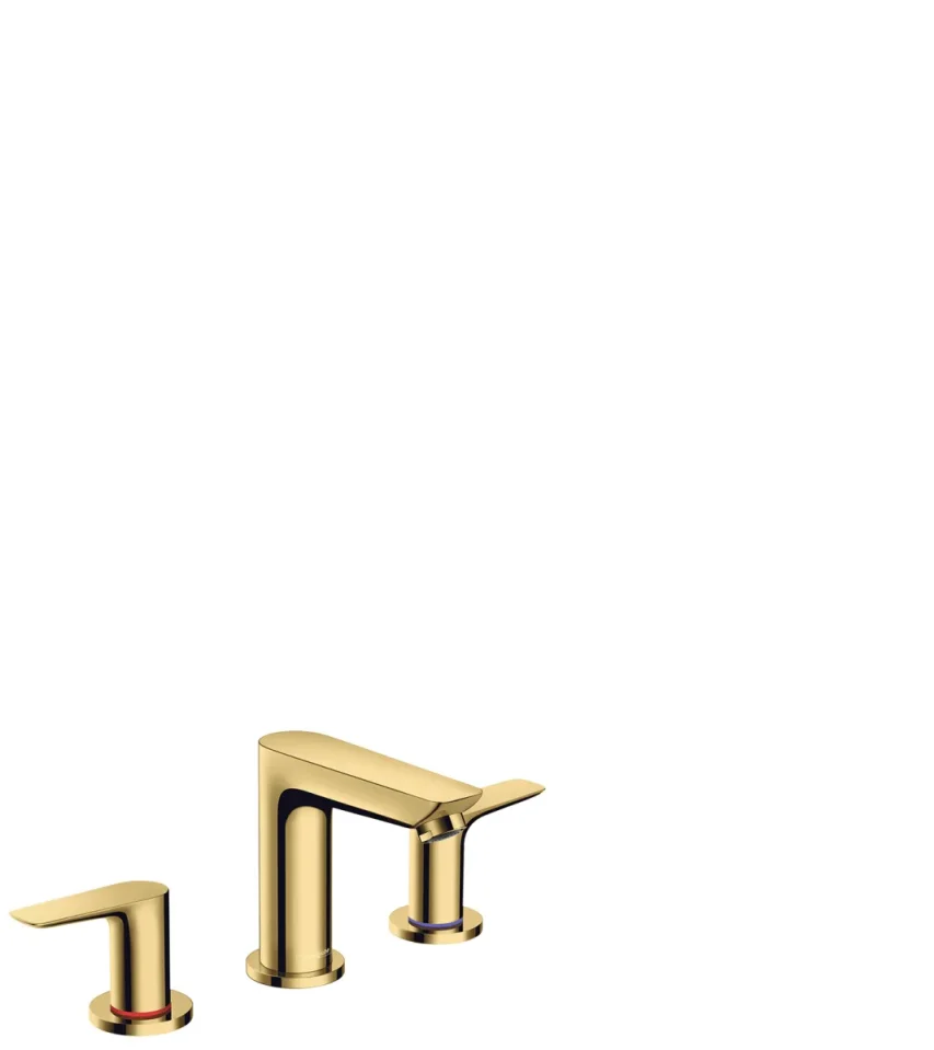 Hansgrohe Talis E Manual Mixers 455 X 250 X 105mm Gold - Polished product image - Image 1