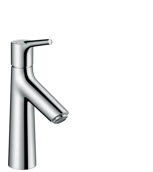 Hansgrohe Talis S Single Lever Basin Mixer 100 Lowflow 3.5 L/min Without Waste Chrome