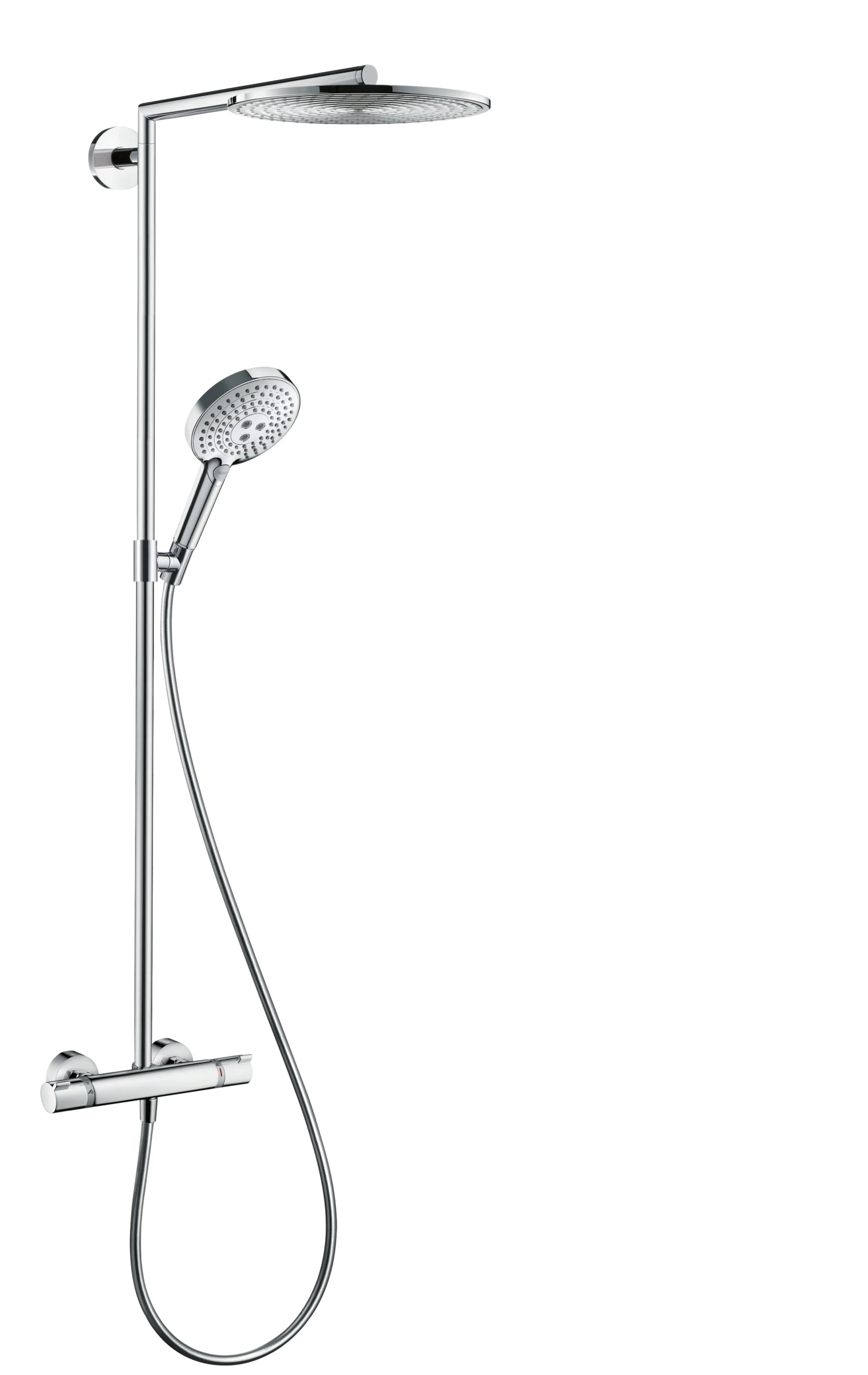 Hansgrohe Raindance S Showerpipe 300 1jet With Thermostatic Shower Mixer Chrome