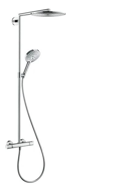 Hansgrohe Raindance S Showerpipe 300 1jet With Thermostatic Shower Mixer Chrome