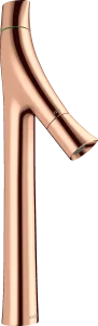 Axor Starck Organic 2-handle Basin Mixer 240 For Wash Bowls With Waste Polished Red Gold
