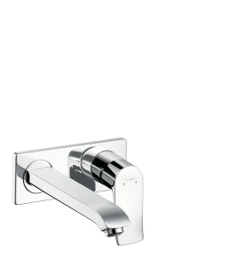 Hansgrohe Metris Single Lever Basin Mixer For Concealed Installation With Spout 22.5 Cm Chrome