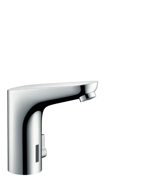 Hansgrohe Focus Electronic Basin Mixer 130 With Temperature Control And Mains Connection 230 V Chrome