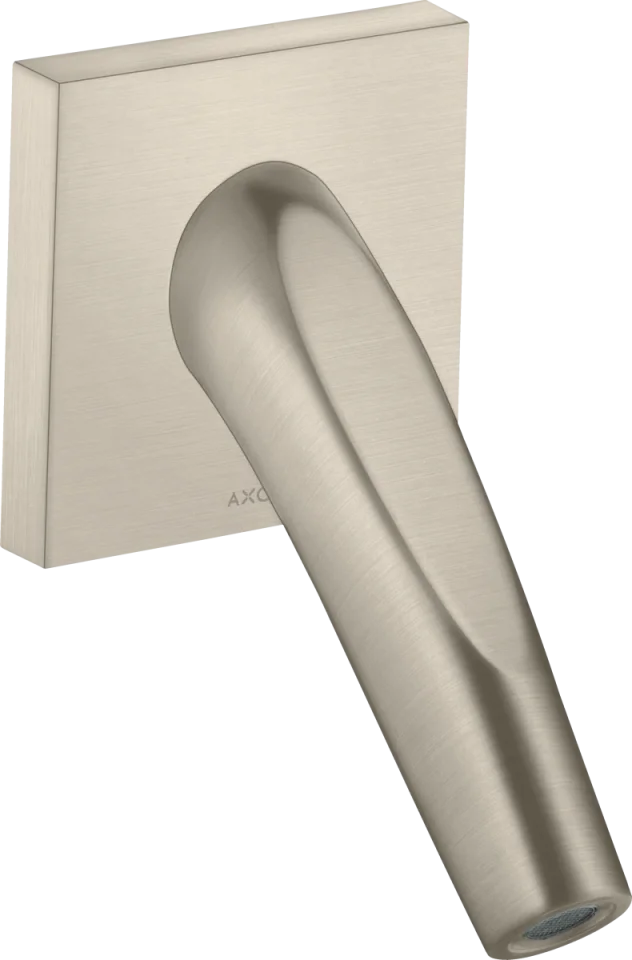 Axor Starck Organic Bath Spout Brushed Nickel product image - Image 1