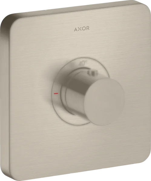 Axor Showerselect Thermostatic Mixer Highflow Softsquare For Concealed Installation Brushed Nickel