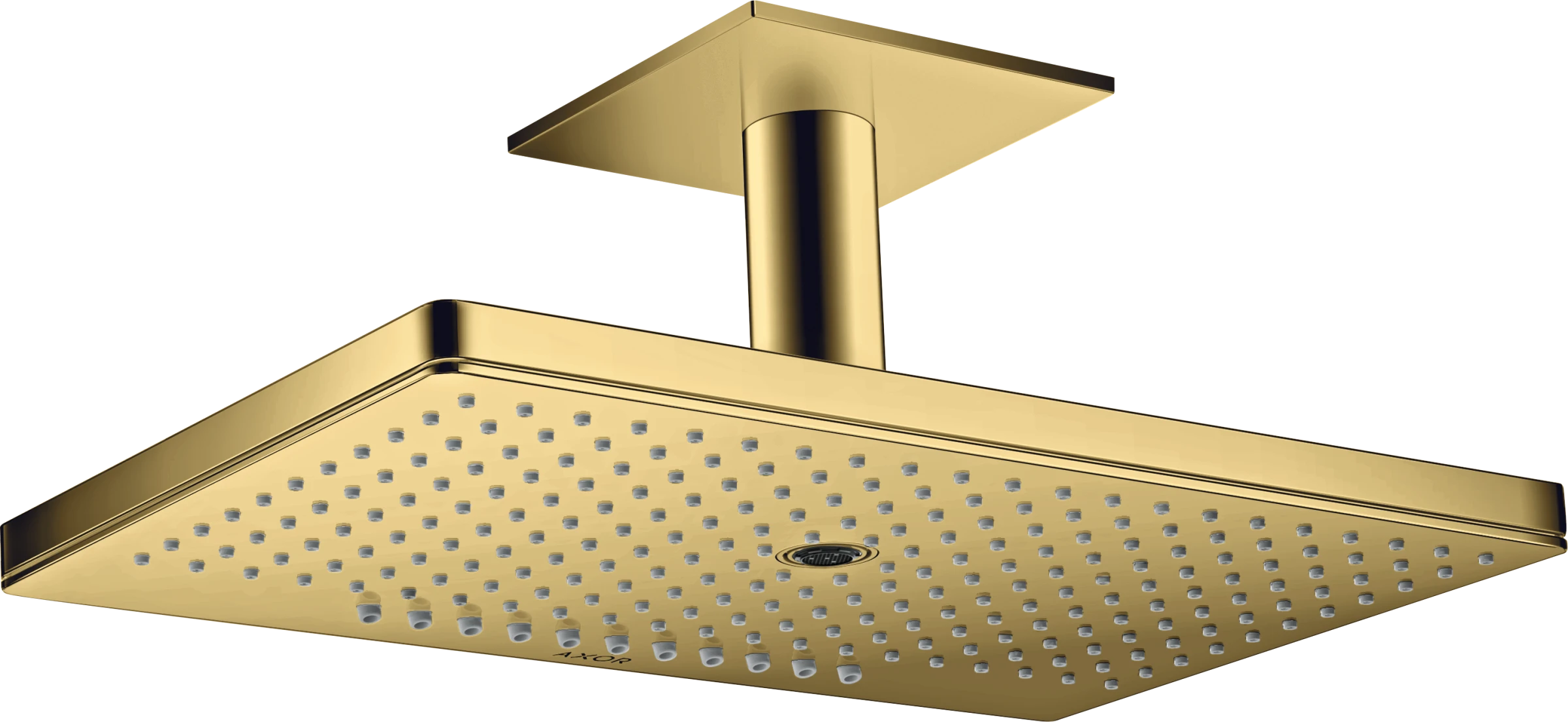 Axor Showersolutions Overhead Shower 460/300 3jet With Ceiling Connection Gold Polished