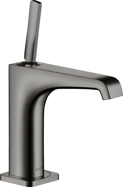 Axor Citterio E Single Lever Basin Mixer 130 With Pin Handle And Waste Polished Black Chrome