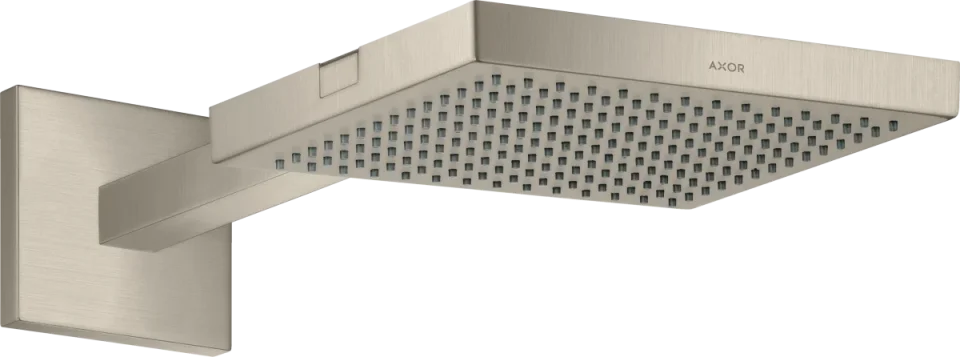 Axor Showersolutions Overhead Shower 240/240 With Shower Arm Brushed Nickel product image - Image 1