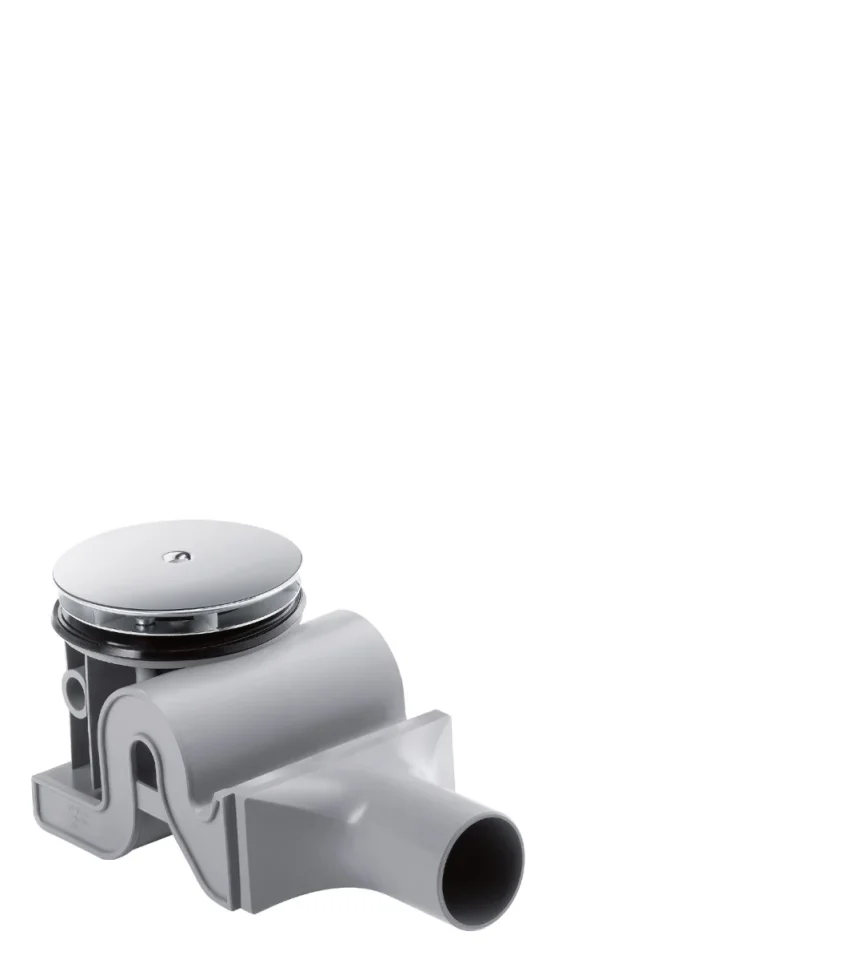 Hansgrohe Raindrain Waste Systems For Shower Trays 267 X 95 X 126mm Chrome product image - Image 1