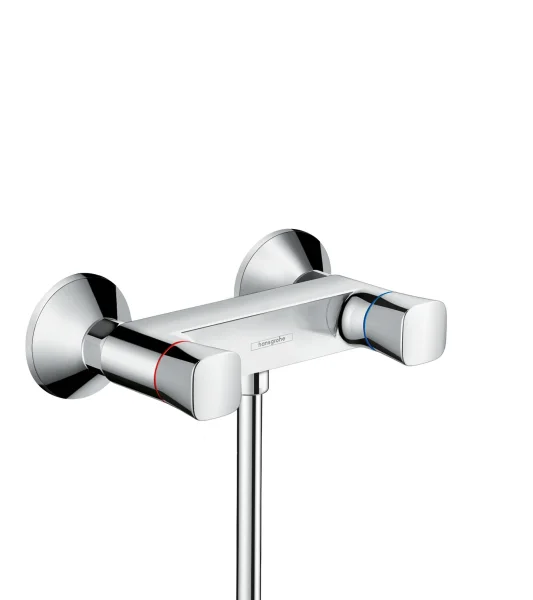 Hansgrohe Logis 2-handle Manual Shower Mixer For Exposed Installation Chrome