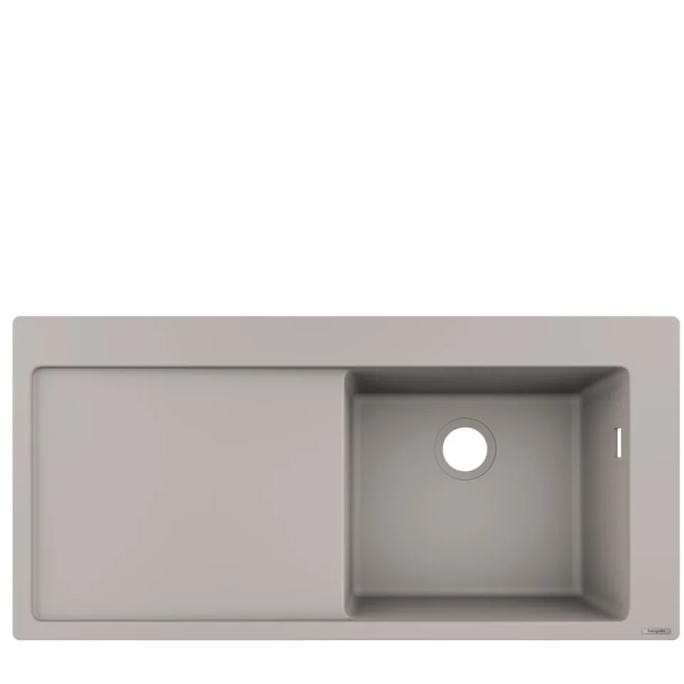 Hansgrohe S51 S514-f450 Built-in Sink 450 With Drainer product image - Image 1