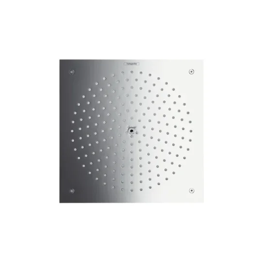 Hansgrohe Raindance Overhead Shower 260/260 1jet Ecosmart Chrome detail view - Image 2