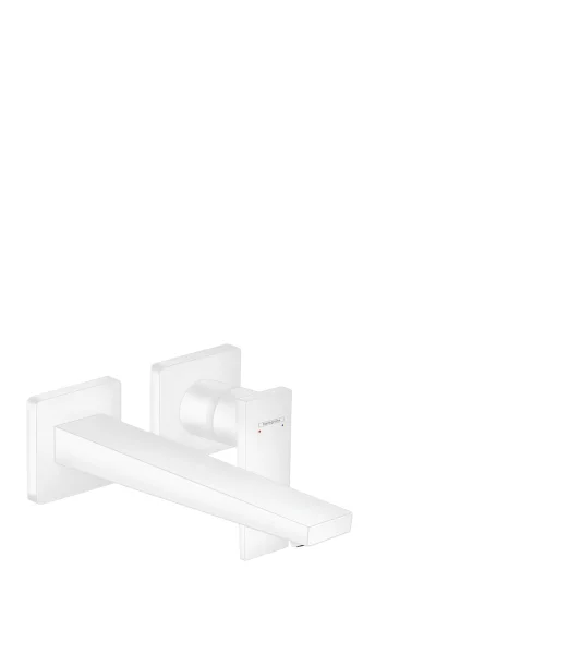 Hansgrohe Metropol Single Lever Basin Mixer With Lever Handle For Concealed Installation With Spout 225 Mm Matt White