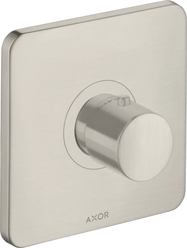 Axor Citterio M Thermostatic Mixer For Concealed Installation Stainless Steel Optic product image - Image 1
