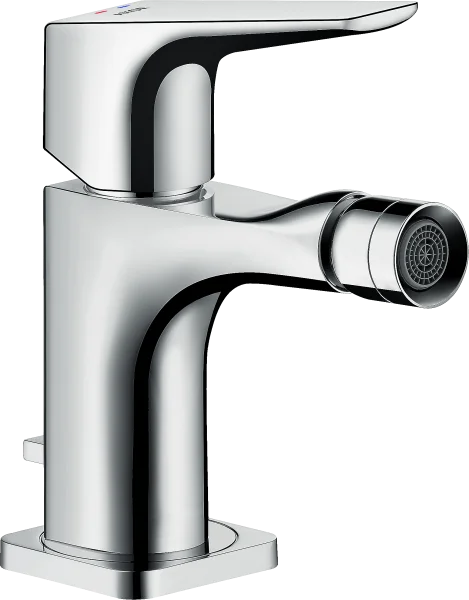 Axor Citterio E Single Lever Bidet Mixer With Lever Handle And Pop-up Waste Chrome