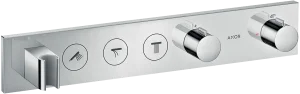 Axor Showersolutions Thermostatic Module Select 530/90 For Concealed Installation For 3 Outlets Chrome