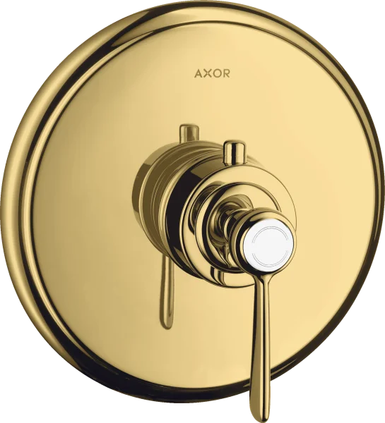 Axor Montreux Thermostatic Mixer For Concealed Installation With Lever Handle Gold Polished