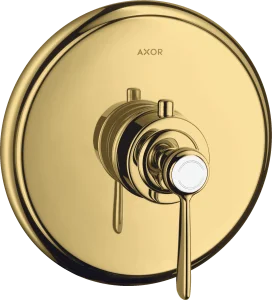 Axor Montreux Thermostatic Mixer For Concealed Installation With Lever Handle Gold Polished