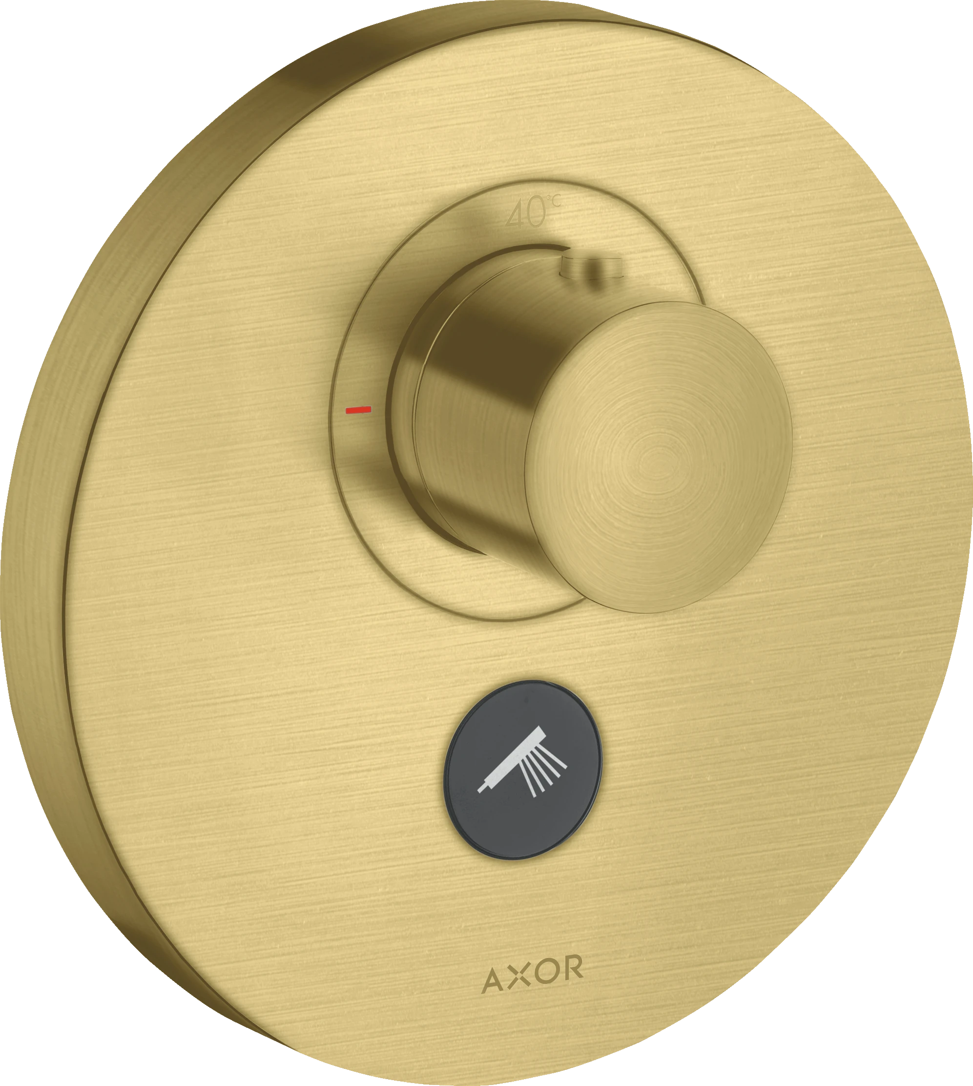 Axor Showerselect Thermostatic Shower Mixer Concealed 215 X 178 X 130mm Brass - Brushed