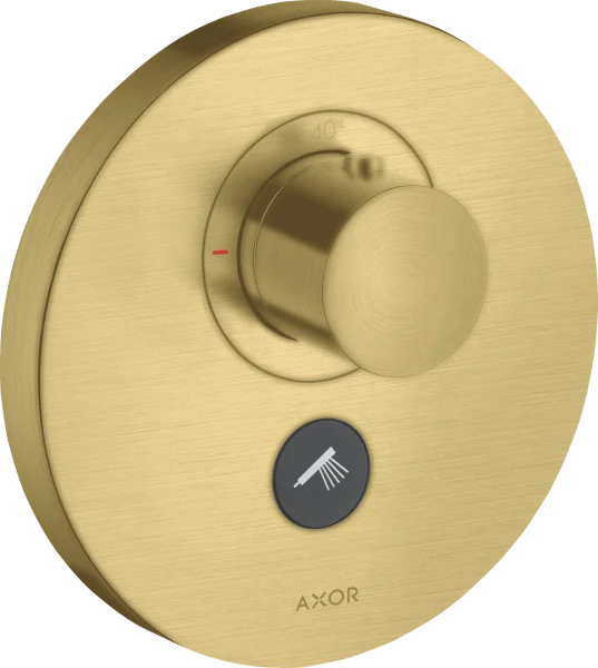 Axor Showerselect Thermostatic Shower Mixer Concealed 215 X 178 X 130mm Brass - Brushed
