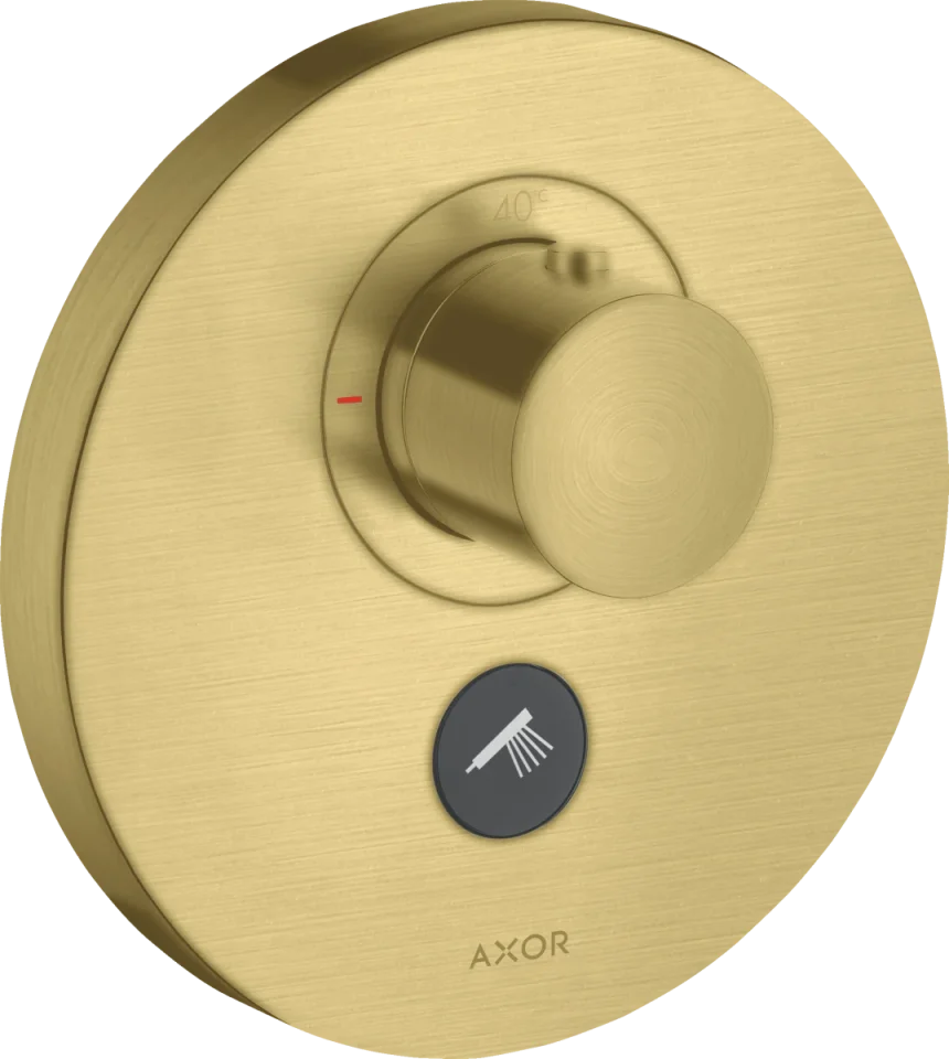 Axor Showerselect Thermostatic Shower Mixer Concealed 215 X 178 X 130mm Brass - Brushed product image - Image 1