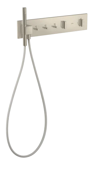 Axor Showercomposition Thermostatic Shower Mixer Concealed 715 X 395 X 150mm Nickel - Brushed